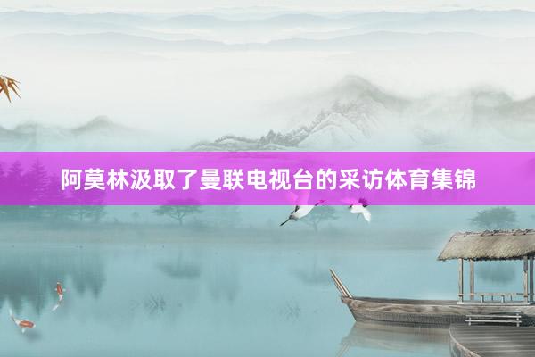 阿莫林汲取了曼联电视台的采访体育集锦