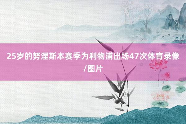 25岁的努涅斯本赛季为利物浦出场47次体育录像/图片