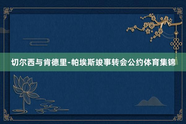 切尔西与肯德里-帕埃斯竣事转会公约体育集锦
