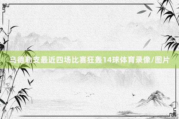 乌德勒支最近四场比赛狂轰14球体育录像/图片