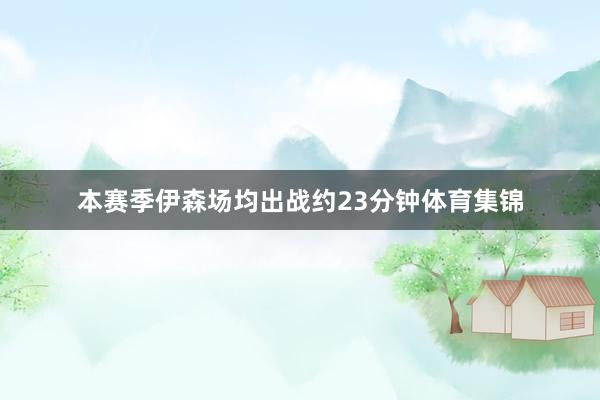 本赛季伊森场均出战约23分钟体育集锦