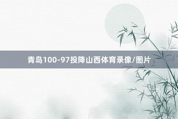 青岛100-97投降山西体育录像/图片